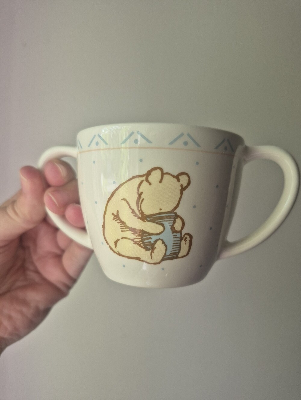 Vintage Disney's Winnie The Pooh Charpénte Child's Ceramic Cup Mug With Box - Picture 11 of 13